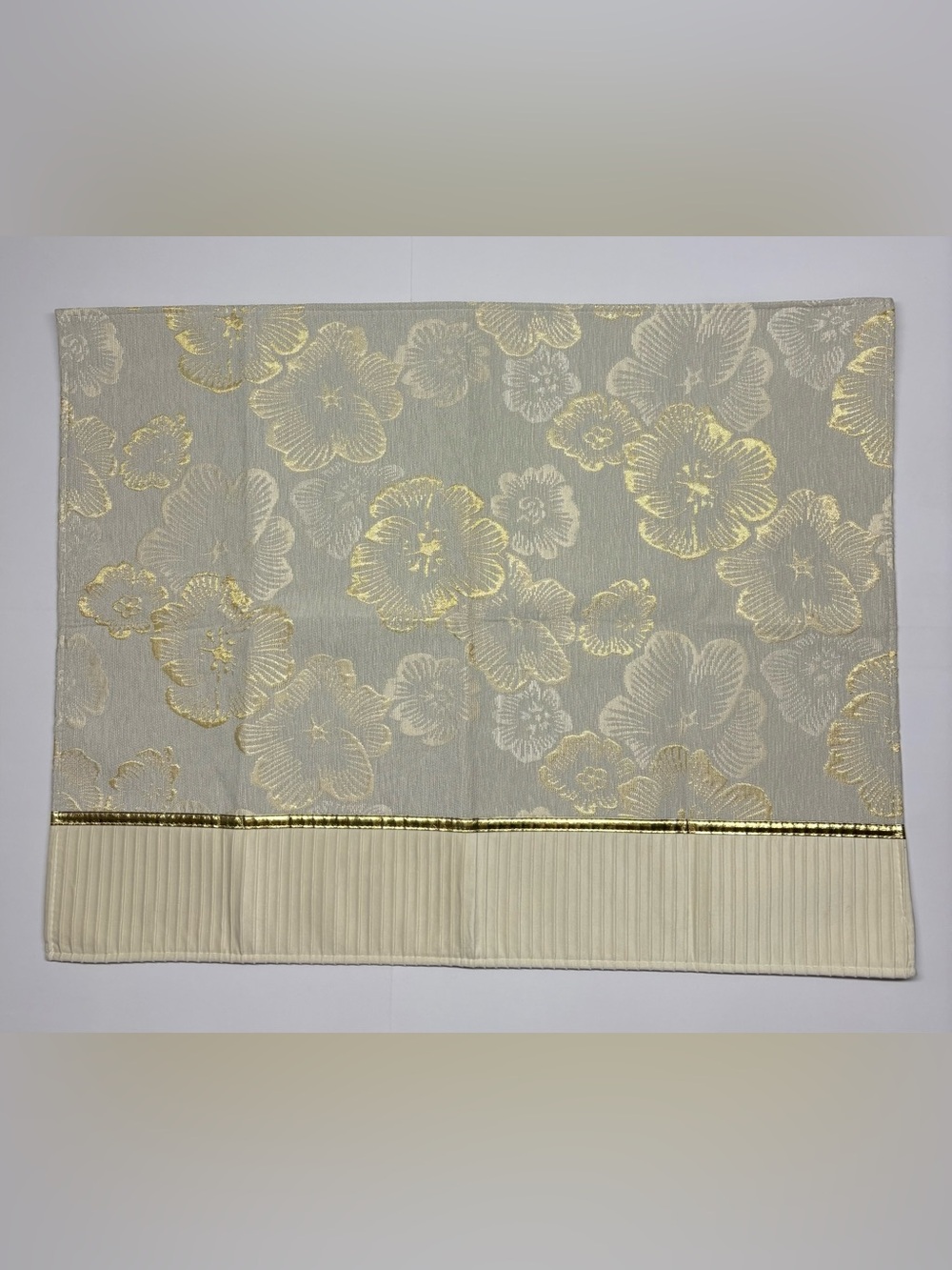 Floral & Garden Sofa Cover  70x90cm Gold/Beige 2 pieces